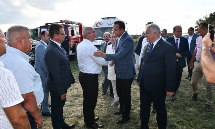 Tarım ve Orman Bakan Yardımcısı Ebubekir Gizligider ve Vali Aziz Yıldırım Tarım ve Teknoloji Günleri Fuarı’na Katıldı