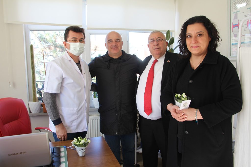 Başkan Erkiş sağlık emekçilerini unutmadı